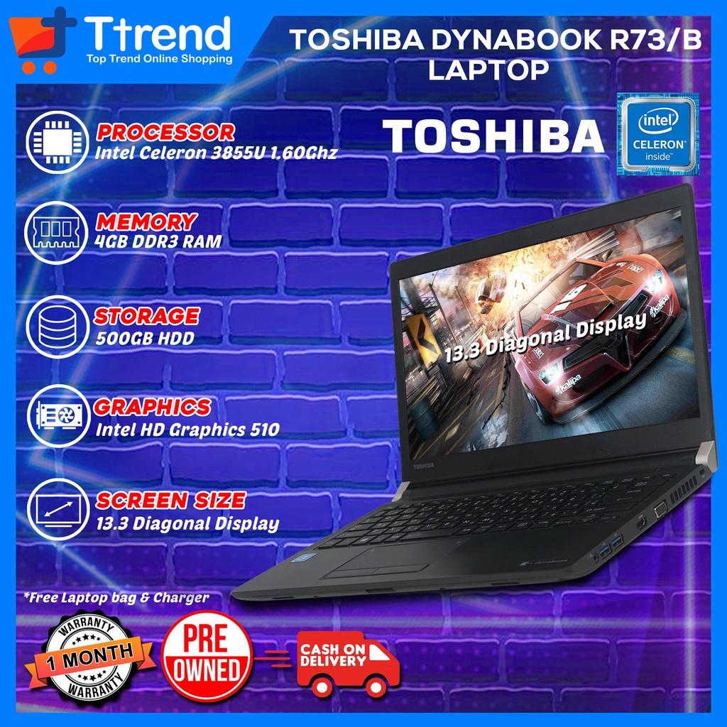 TOSHIBA dynabook R35 Celeron 4GB 新品SSD4TB DVD-ROM テンキー 無線 ...