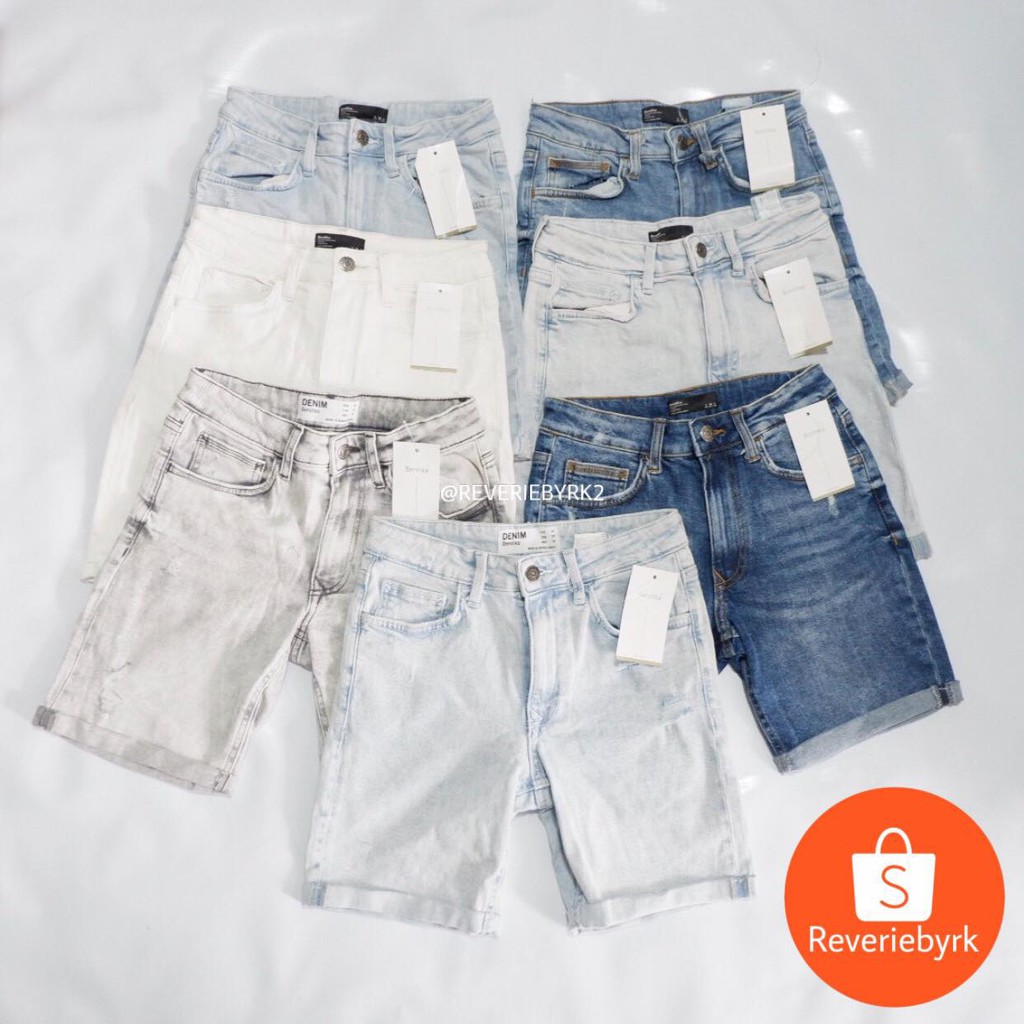 denim shorts bershka