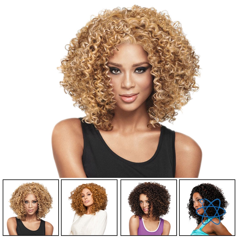 curly synthetic wigs