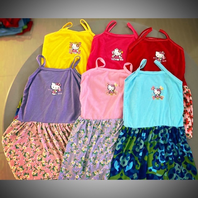 Hello Kitty Dress KIDS GIRL DRESS 24yrs old RANDOMLY GIVEN Shopee