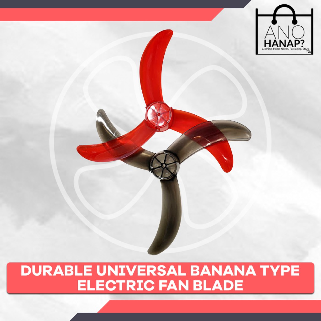 Durable Universal Banana Type Electric Fan Blade! Shopee Philippines