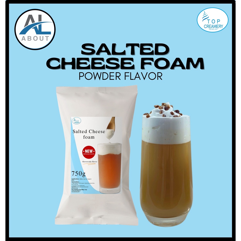 TOP CREAMERY SALTED CHEESE FOAM 750g Shopee Philippines