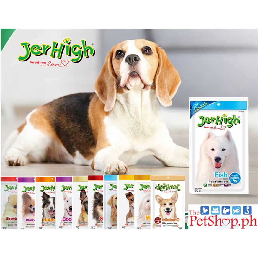 Jerhigh Treats Healthy Fish 50g Shopee Philippines
