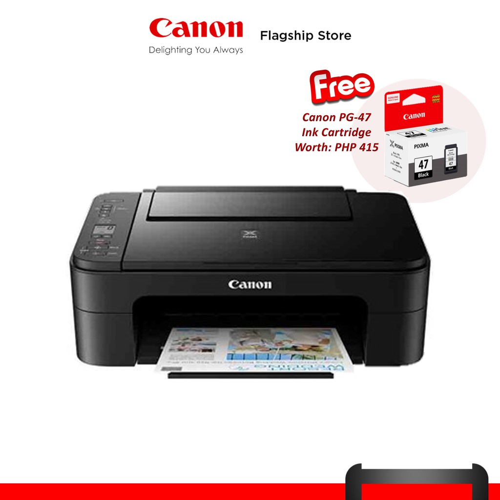 Canon Pixma E3370 A4 - Ink Efficient 3-in-1 Printer | Shopee Philippines