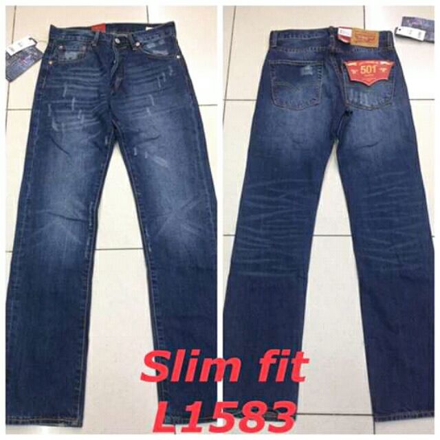 levi's slim 501