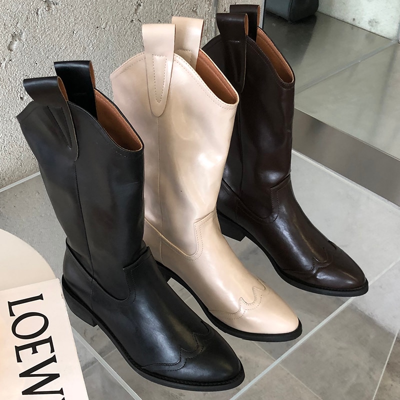 women's pointed toe cowboy boots