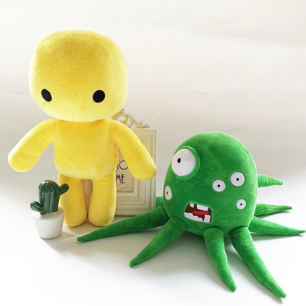 Wobbly Life Plush Toys Stuffed Dolls Green Octopus Soft Animals Little ...