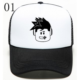 Roblox Game Baseball Cap Cartoon Sunscreen Duck Tongue Cap Shopee Philippines - pc computer roblox red baseball cap the textures