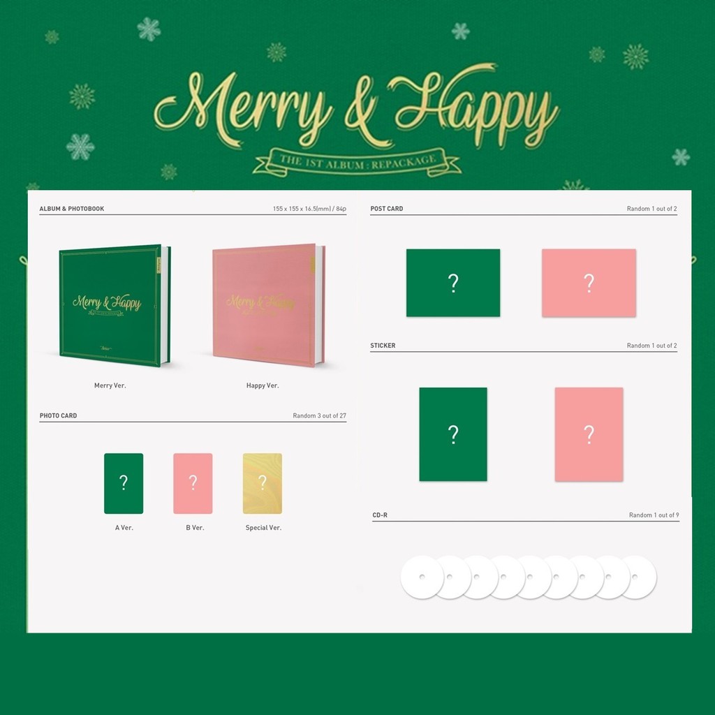 Twice Merry And Happy Shopee Philippines