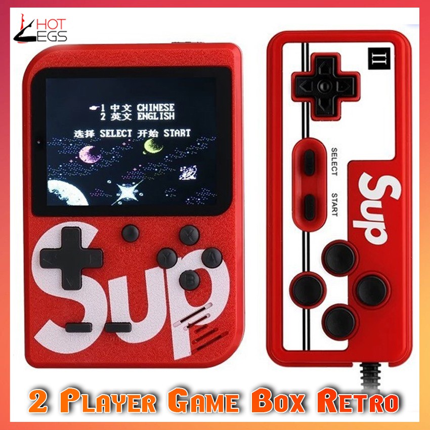 2 Player Game Box Retro Mini Gameboy 3 Led Screen Retro Style 400 In 1 Gameboy Advance Games Shopee Philippines