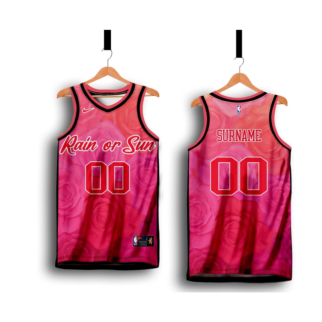 RAIN OR SUN 13 basketball jersey full sublimation jersey fanwear ...