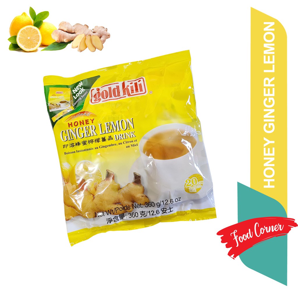 GOLD KILI Instant Honey Ginger Lemon Drink 20 Sachets Shopee Philippines