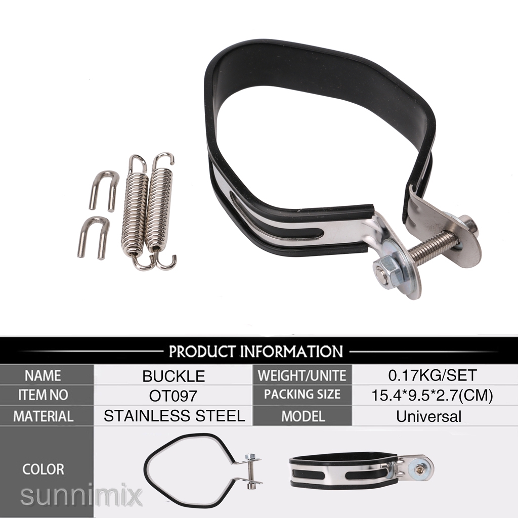 motorcycle exhaust mounting bracket