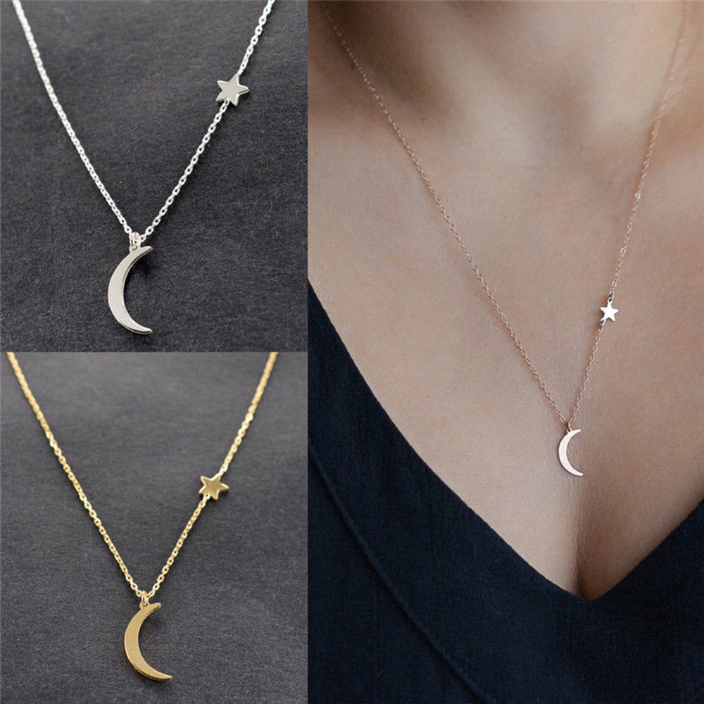 Star And Crescent Moon Gold Silver Plated Necklace Jewelry Shopee   9ef407a53e7c3d74fbd5cc6c7fbcce79