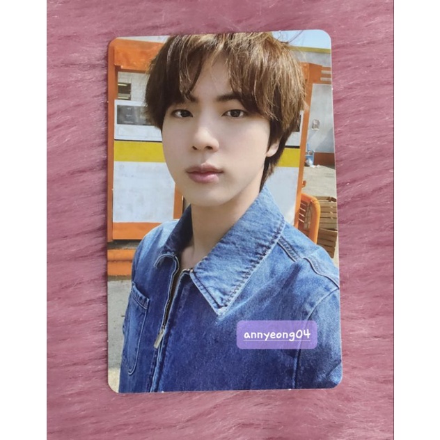 [OFFICIAL] BTS BUTTER WEVERSE POB Photocard - JIN | Shopee Philippines