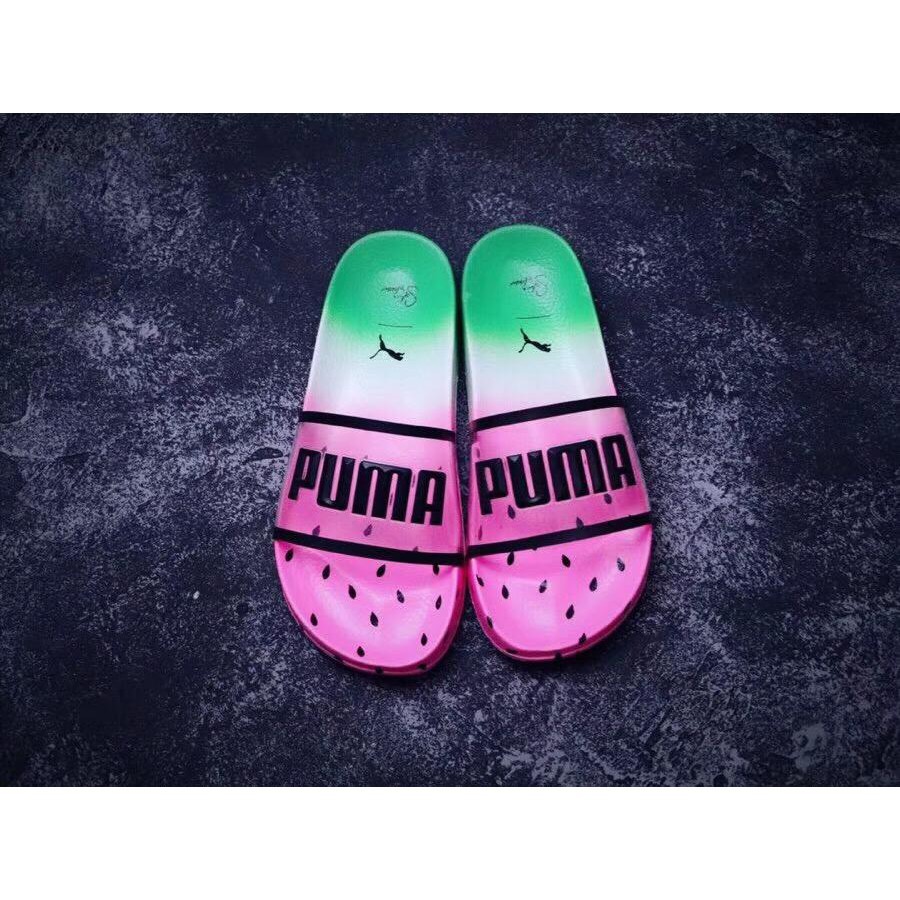 puma watermelon sandals