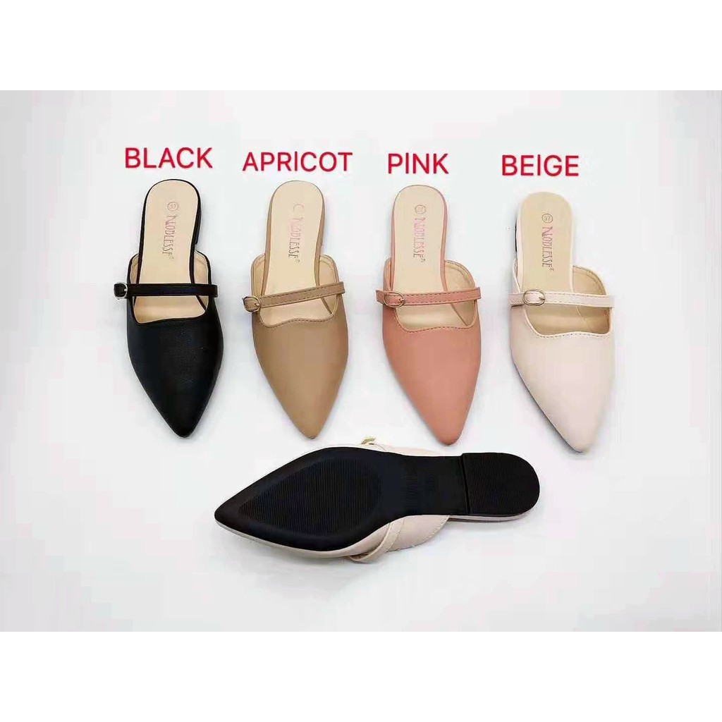 flat slip on sandals