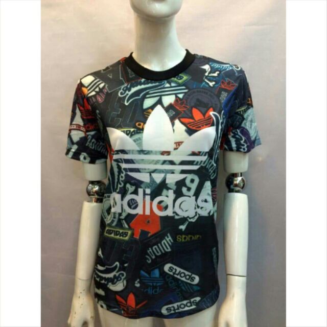 adidas printed shirt