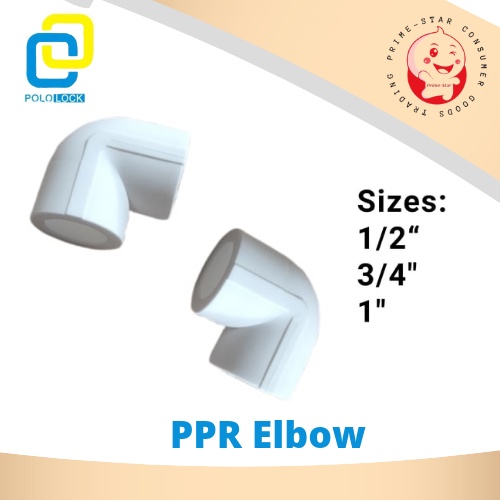 Pololock PPR Plain Elbow (1/2