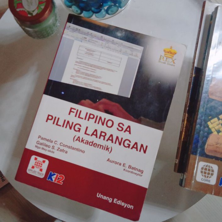 Filipino Sa Piling Larangan (Akademik) By REX Publishing Inc. | Shopee ...