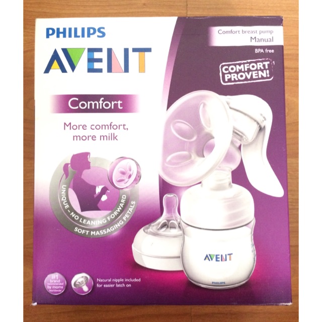 avent manual breast pump