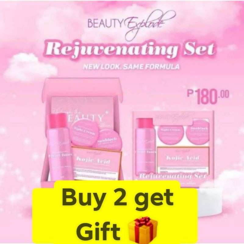 The Original Rejuvenating Set Beauty Explode Rejuvenating Set Authentic