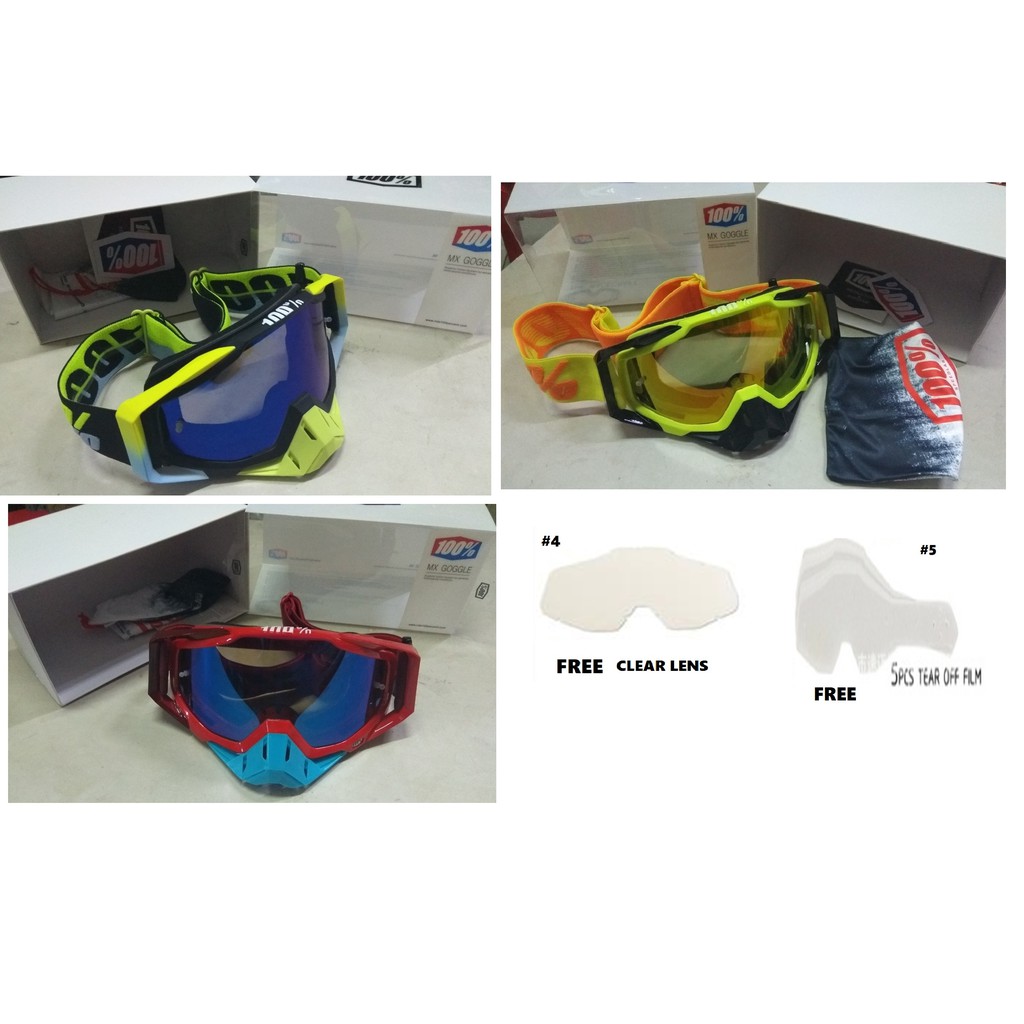 the racecraft mx goggle