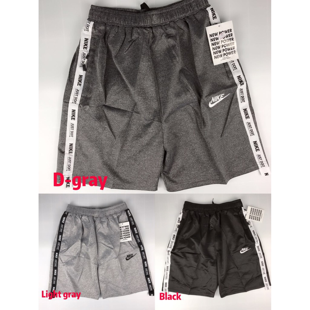 black nike jogger shorts