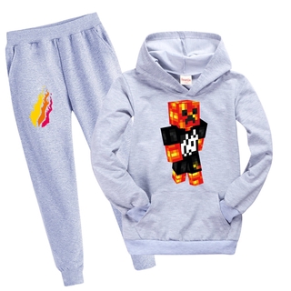 Roblox Hoodies Pants Suit Kids Hoodies With Pocket For Boys And Girls Two Pieces Set Sweatshirt Shopee Philippines - yellow hoodie pant roblox