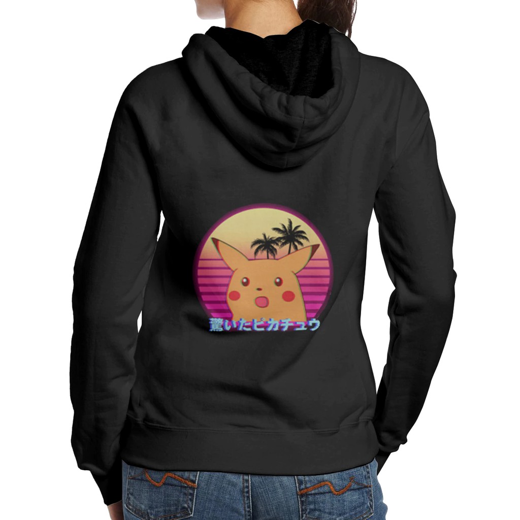 surprised pikachu hoodie