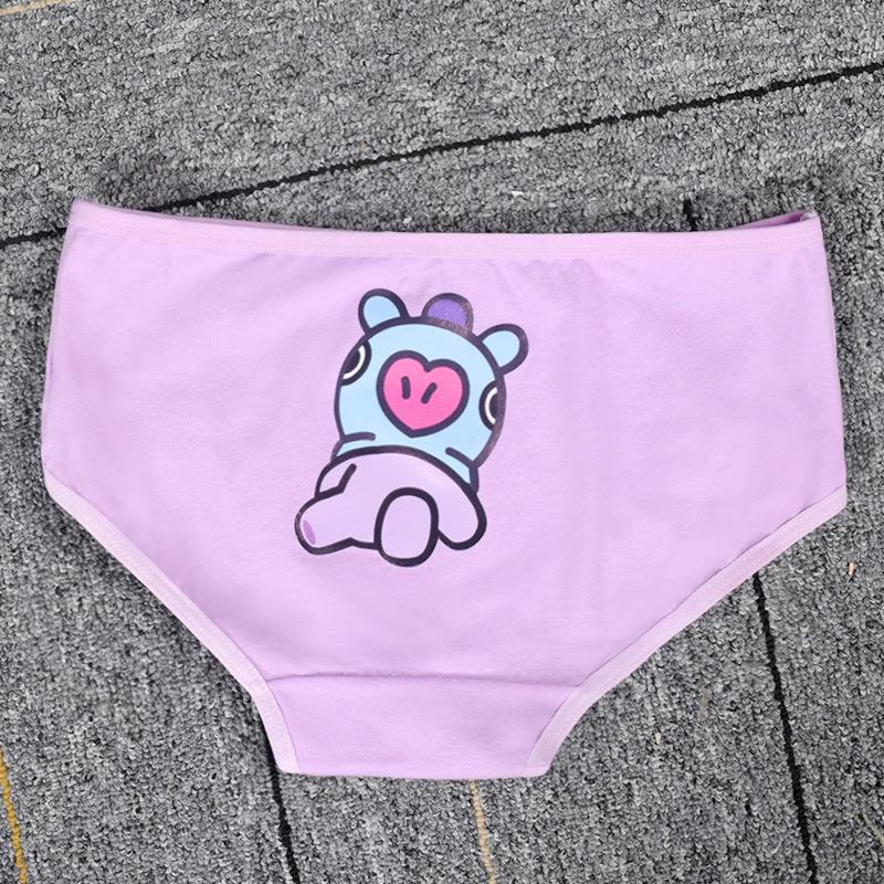 BTS underwear women BT21 triangles cute candy underwear | Shopee