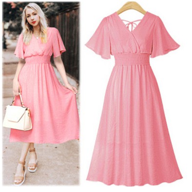 mid length chiffon dresses