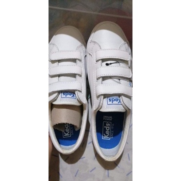 keds tiebreak leather white