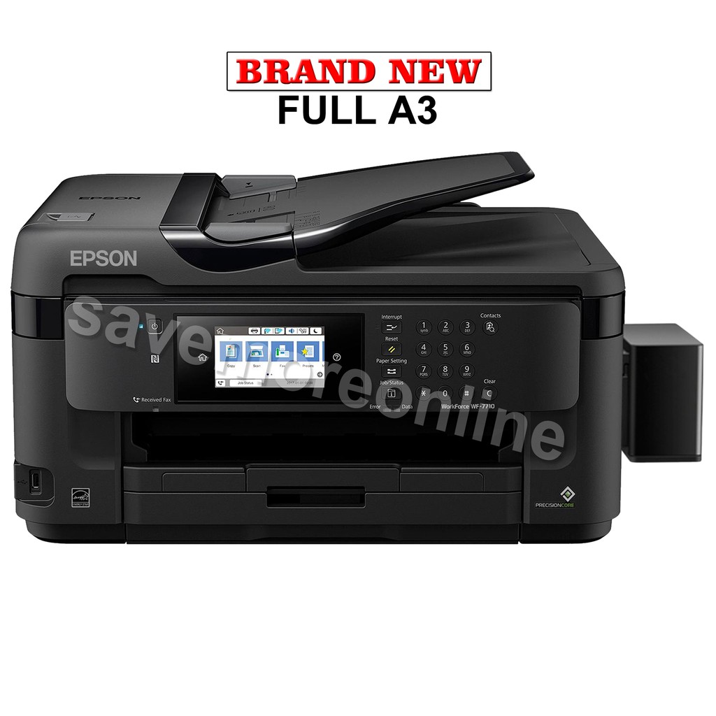 Epson Workforce Wf 7710dwf Printer W Ciss No Ink Wf 7710 Shopee Philippines