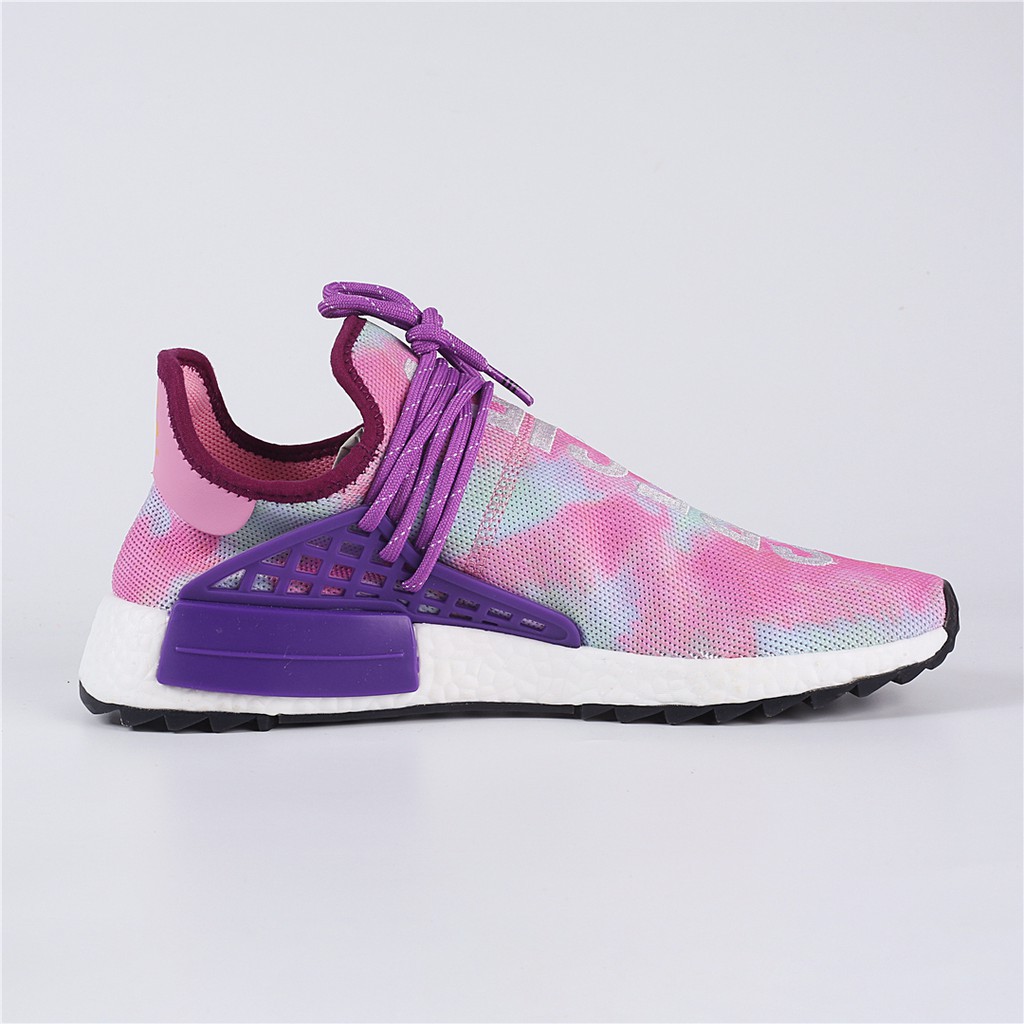 Adidas human race best sale violet