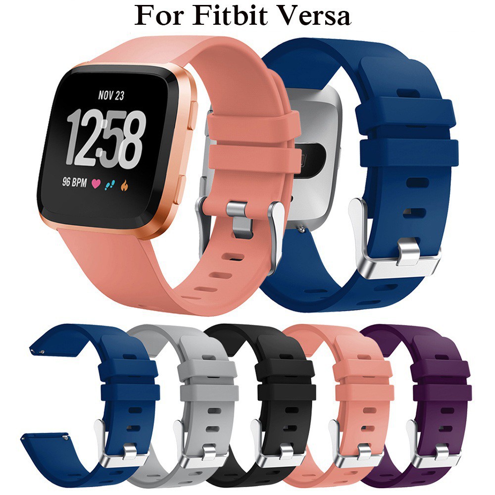 how to change a watch band on a fitbit versa