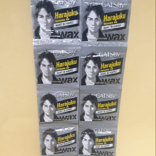 Gatsby wax 12 sachet hairstyling Shopee Philippines