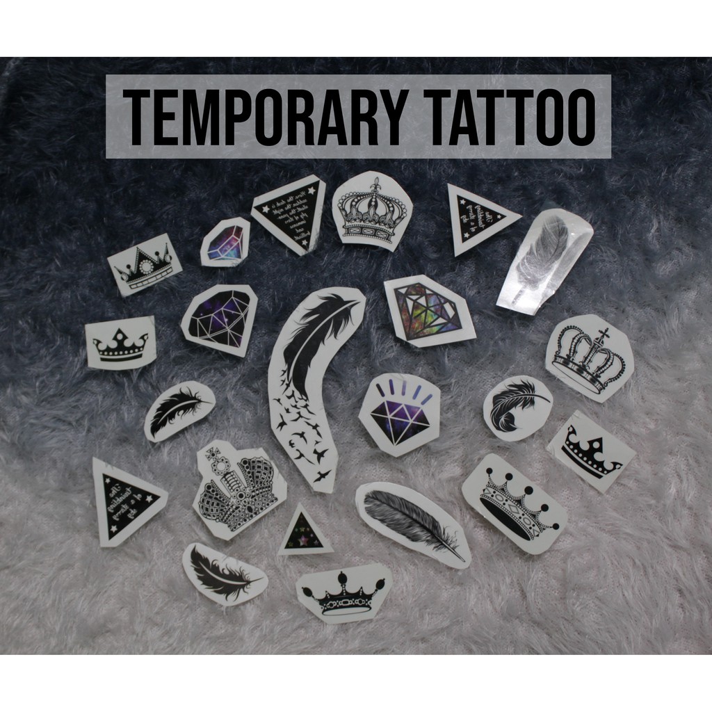 temporary tattoo shopee