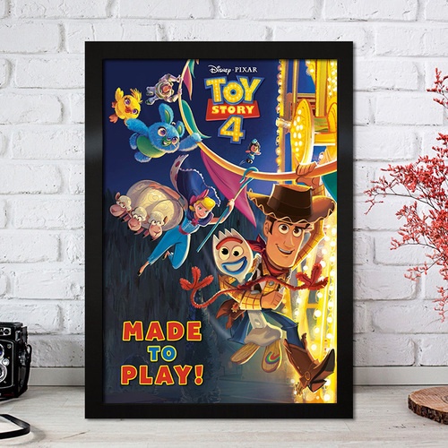 Buzz Toy Story Pixar Disney Art Original Painting Pop Art Painting Deco Artwork For Walls