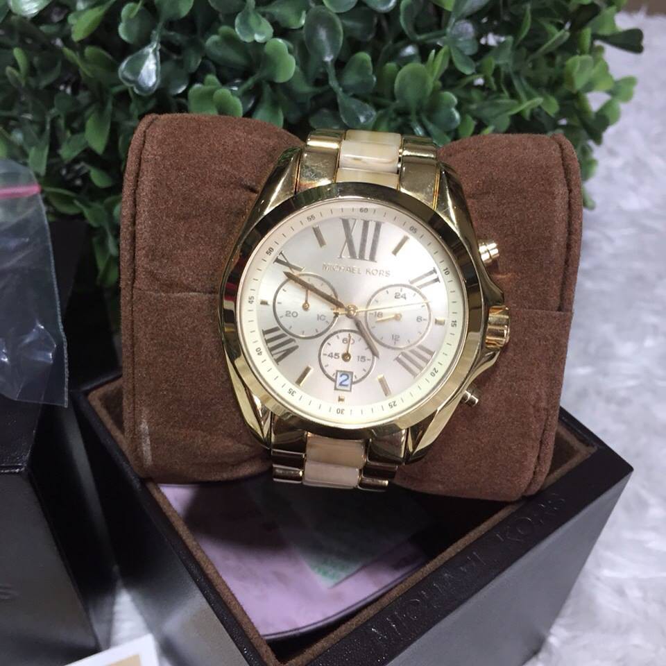 Michael Kors Bradshaw Gold-Tone Women's Watch - MK5722 | Shopee 