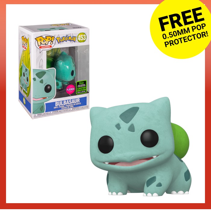 Games Pokemon Bulbasaur (Flocked) #453 