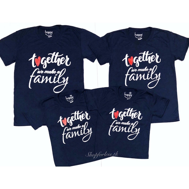 4 in 1 set family shirt Shopee Philippines