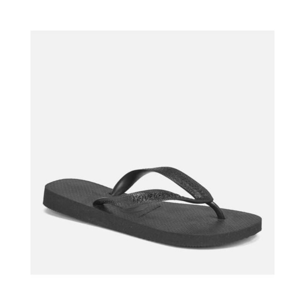 plain black havaianas