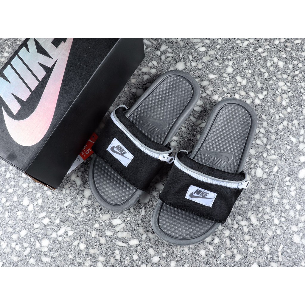 womens nike fanny pack slides