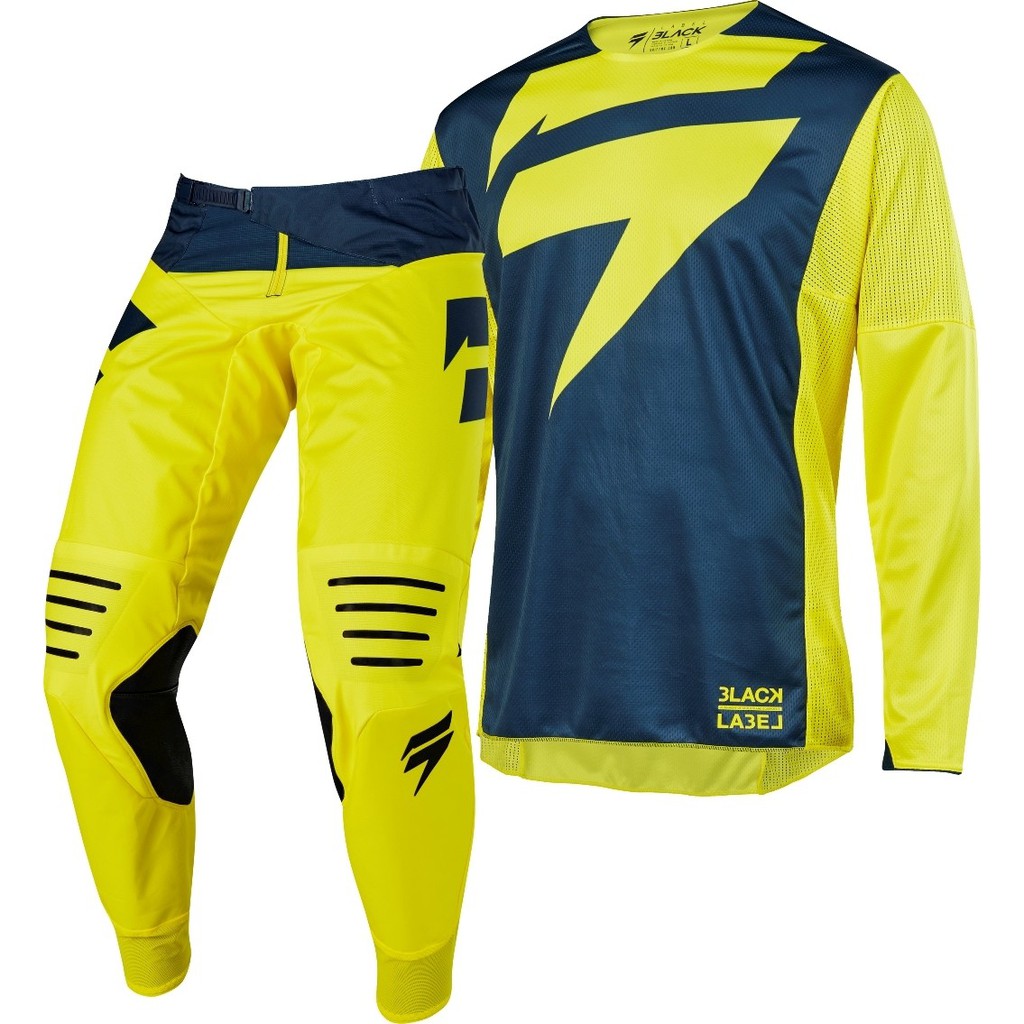 yellow dirt bike gear