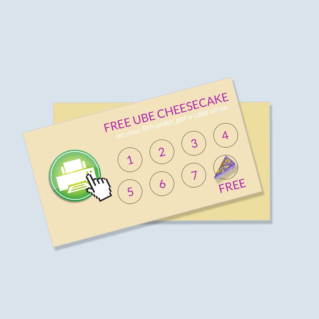 Promo and Stamp Cards 100pcs Shopee Philippines