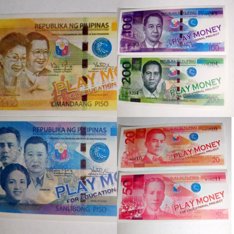 36 pieces per pack playmoney play money playmoney for kids play money for kids shopee philippines