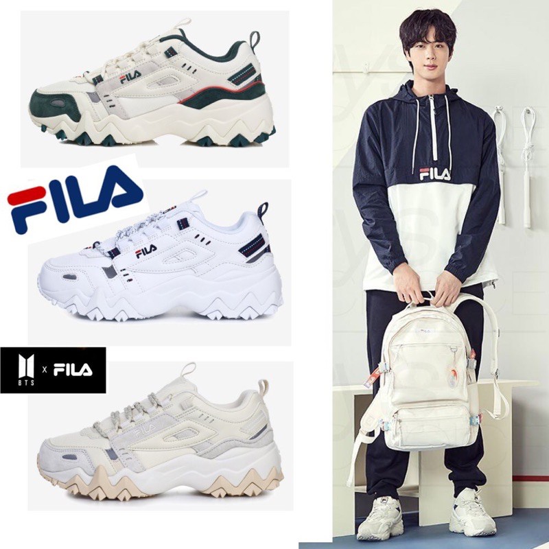 BTS x Original Korea [FILA OAKMONT TR] Running Shoes | Shopee Philippines