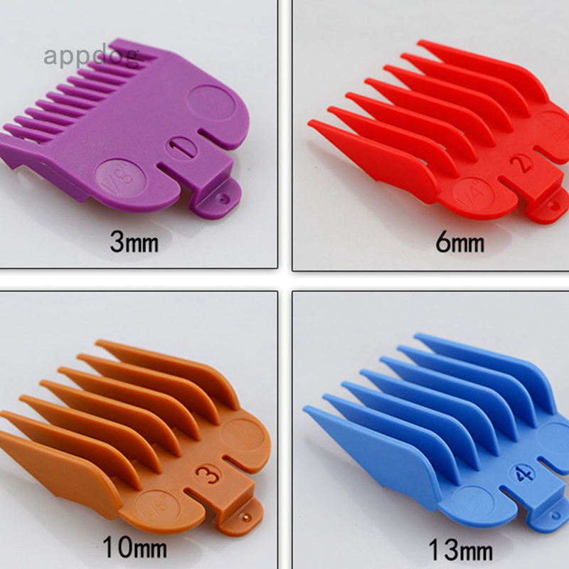 color coded cutting combs