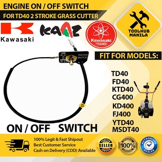 Engine On/Off Switch for TD40 Kawasaki 2 stroke Grass Cutter Brush Cutter Spare Parts #2